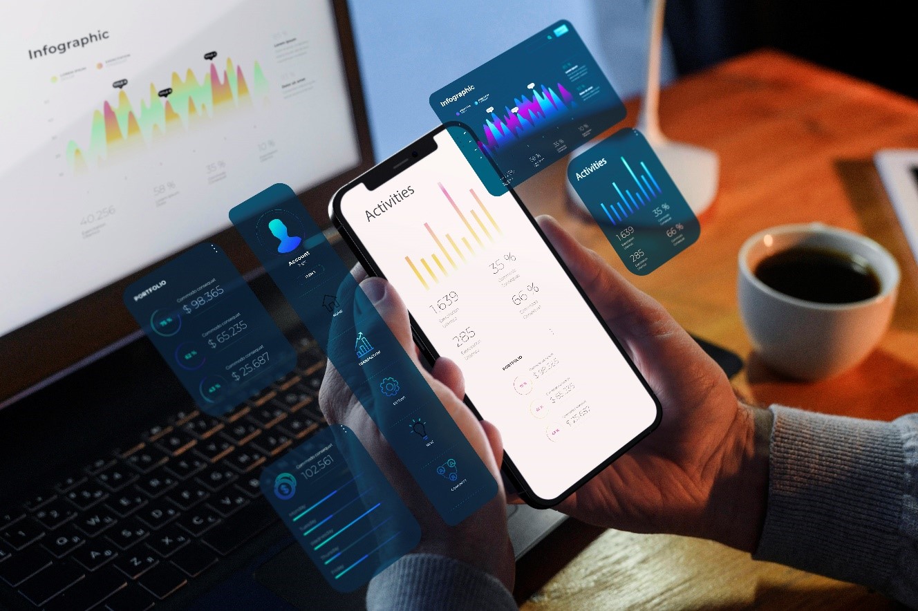 Custom AI app UI design