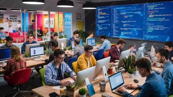 software development team